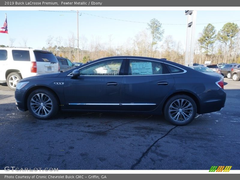 Pewter Metallic / Ebony 2019 Buick LaCrosse Premium