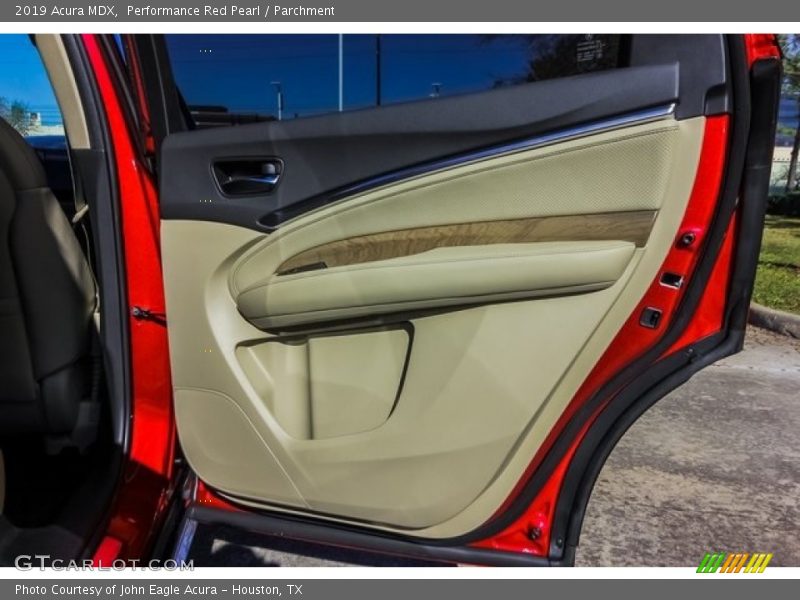 Performance Red Pearl / Parchment 2019 Acura MDX