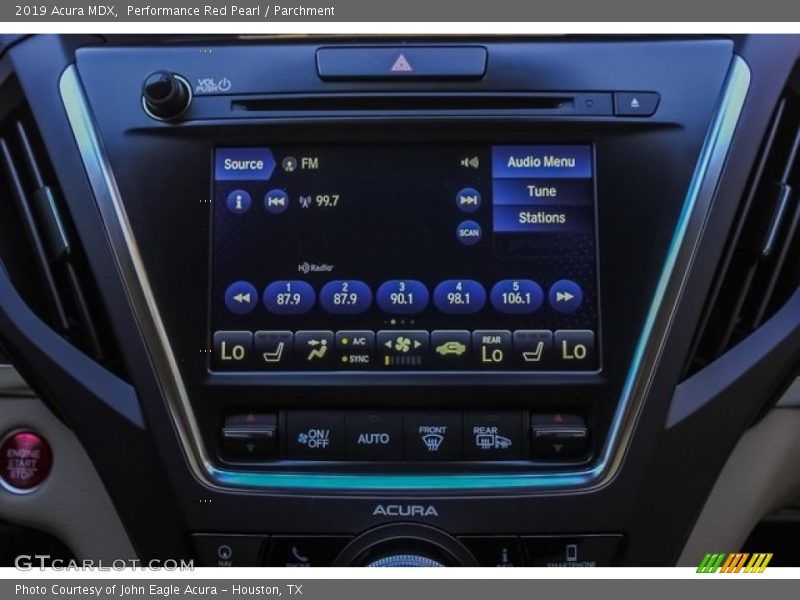 Performance Red Pearl / Parchment 2019 Acura MDX