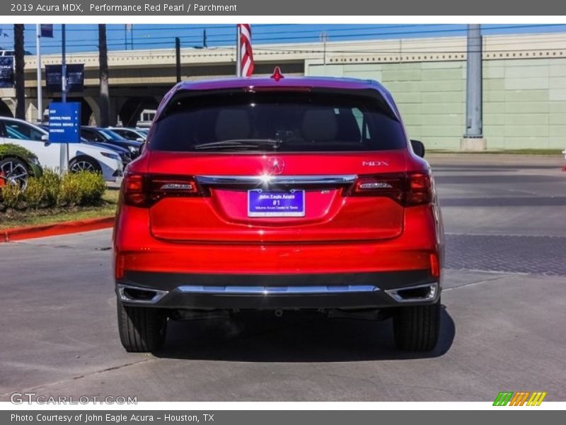 Performance Red Pearl / Parchment 2019 Acura MDX