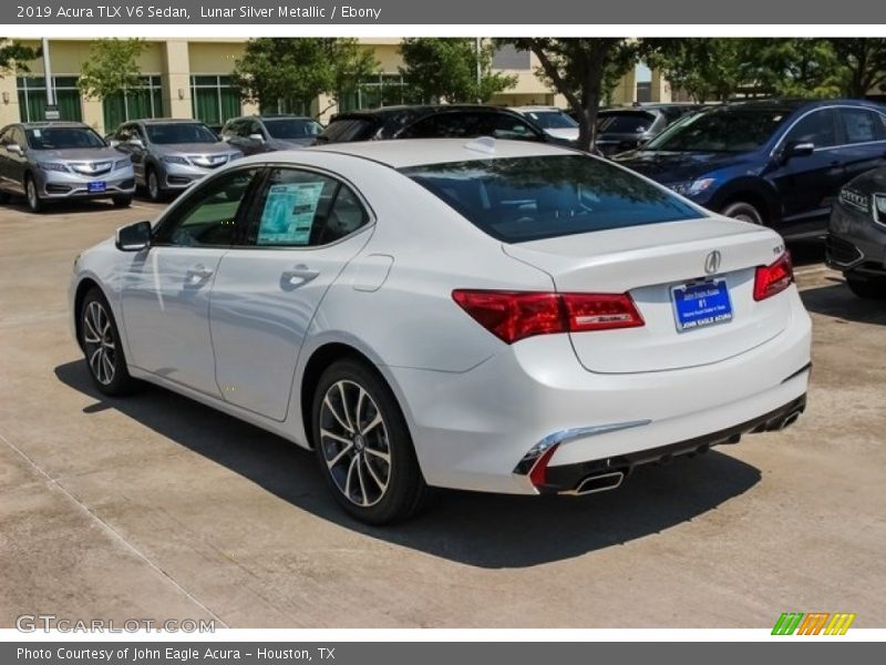 Lunar Silver Metallic / Ebony 2019 Acura TLX V6 Sedan