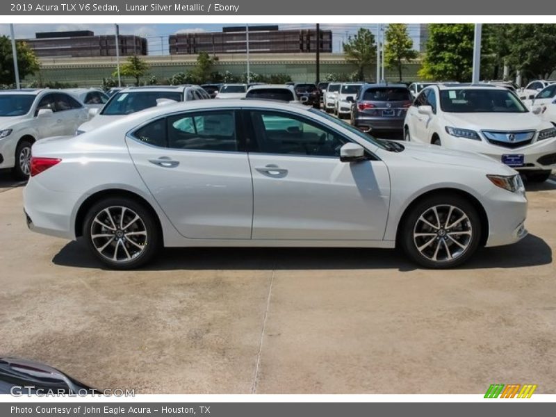 Lunar Silver Metallic / Ebony 2019 Acura TLX V6 Sedan