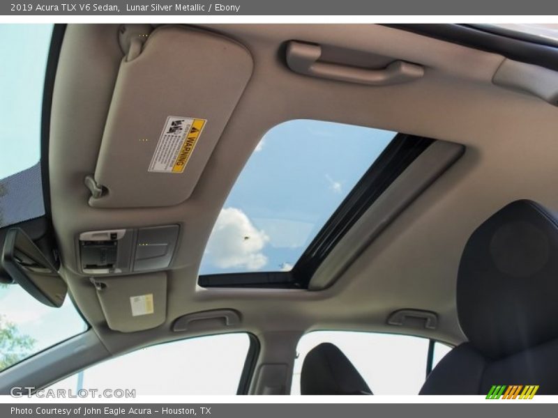 Lunar Silver Metallic / Ebony 2019 Acura TLX V6 Sedan
