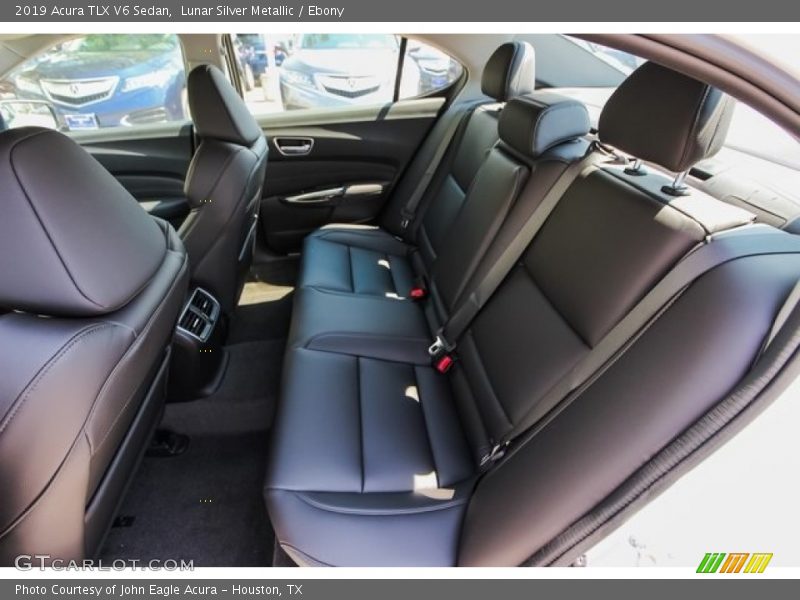 Lunar Silver Metallic / Ebony 2019 Acura TLX V6 Sedan