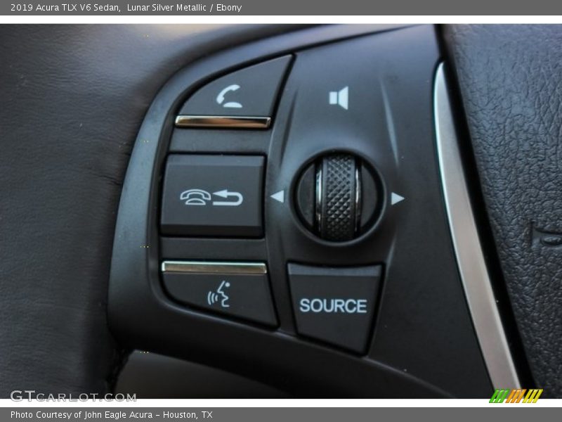 Lunar Silver Metallic / Ebony 2019 Acura TLX V6 Sedan