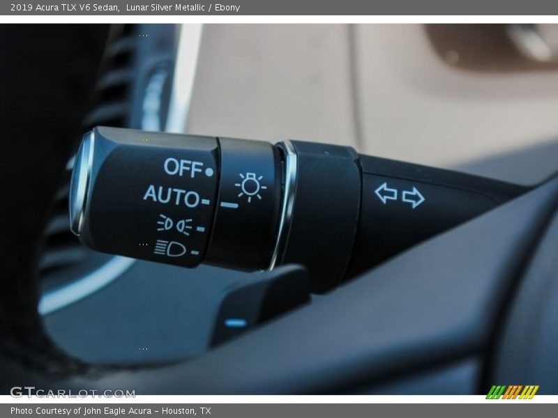 Lunar Silver Metallic / Ebony 2019 Acura TLX V6 Sedan