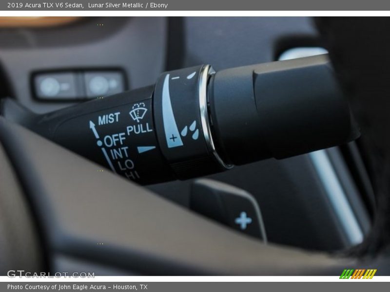 Lunar Silver Metallic / Ebony 2019 Acura TLX V6 Sedan