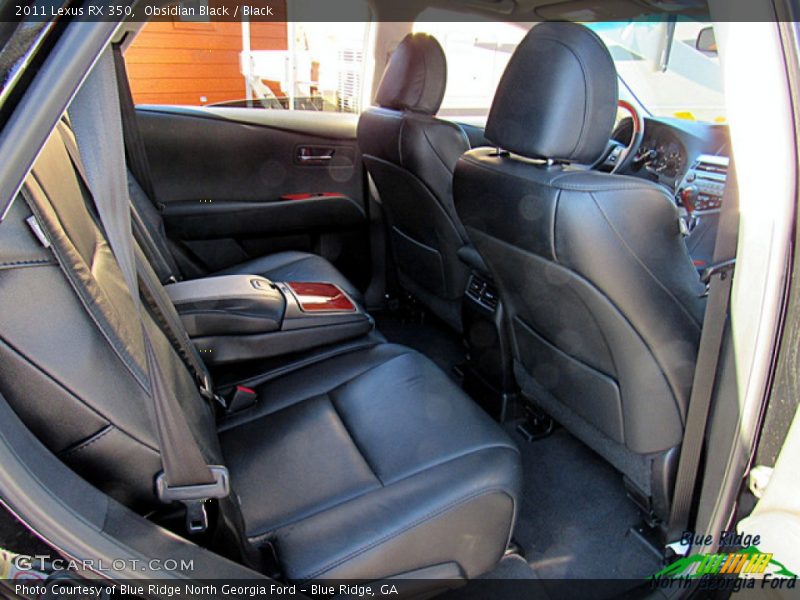 Obsidian Black / Black 2011 Lexus RX 350