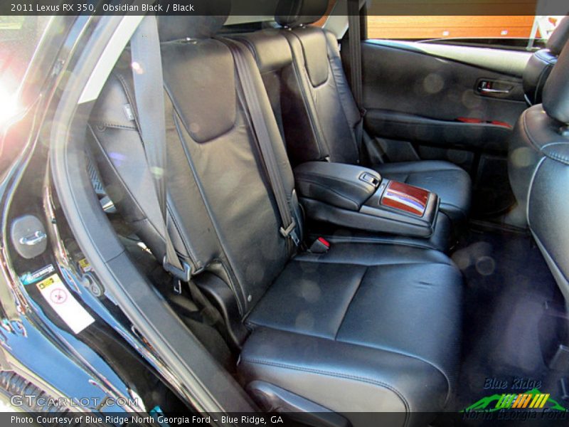Obsidian Black / Black 2011 Lexus RX 350
