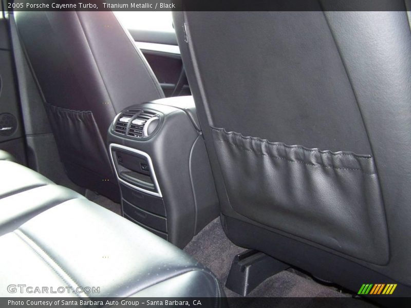 Titanium Metallic / Black 2005 Porsche Cayenne Turbo