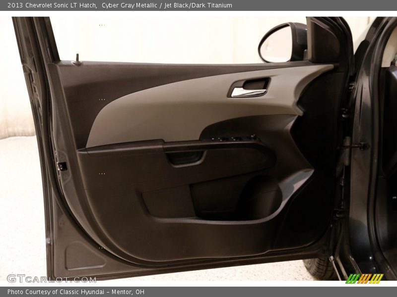 Cyber Gray Metallic / Jet Black/Dark Titanium 2013 Chevrolet Sonic LT Hatch