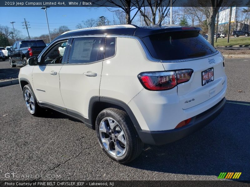 White / Black 2019 Jeep Compass Limited 4x4