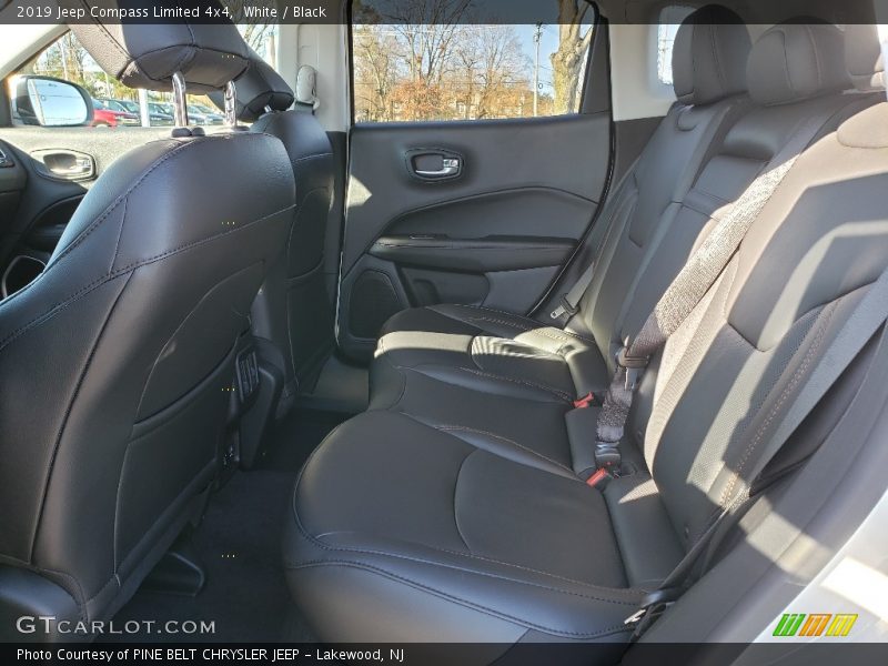 White / Black 2019 Jeep Compass Limited 4x4