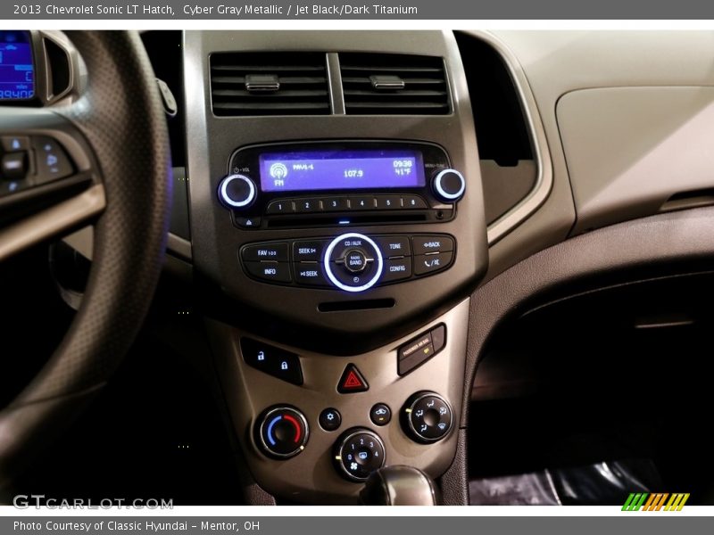 Cyber Gray Metallic / Jet Black/Dark Titanium 2013 Chevrolet Sonic LT Hatch