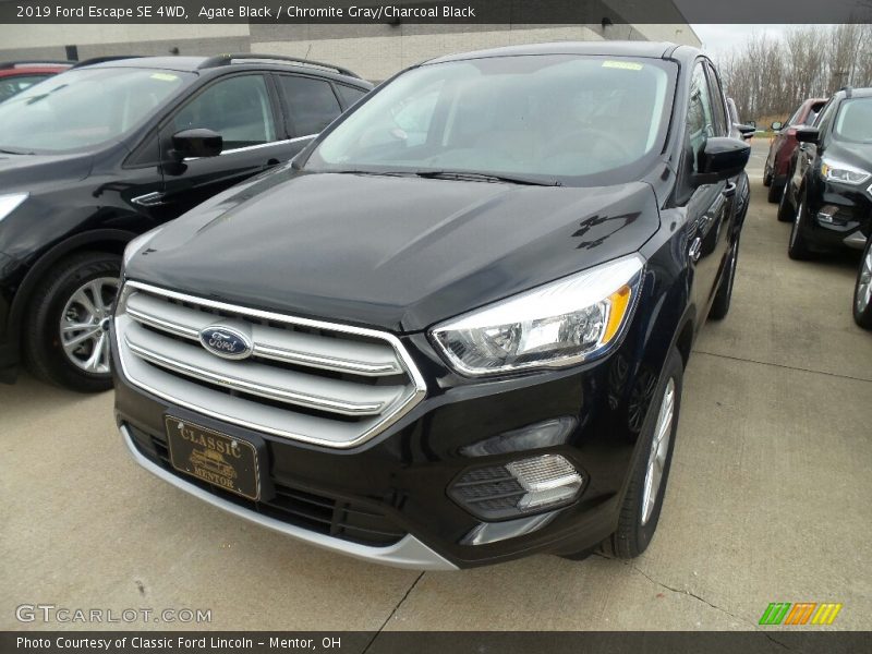 Agate Black / Chromite Gray/Charcoal Black 2019 Ford Escape SE 4WD