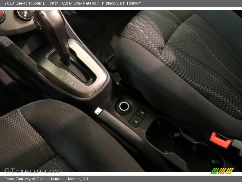 Cyber Gray Metallic / Jet Black/Dark Titanium 2013 Chevrolet Sonic LT Hatch