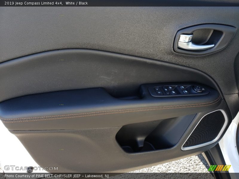 White / Black 2019 Jeep Compass Limited 4x4
