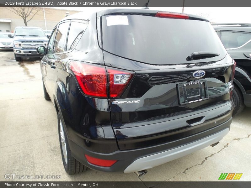 Agate Black / Chromite Gray/Charcoal Black 2019 Ford Escape SE 4WD