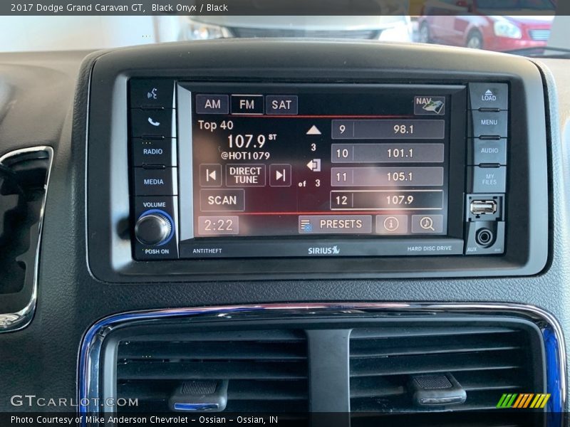 Black Onyx / Black 2017 Dodge Grand Caravan GT