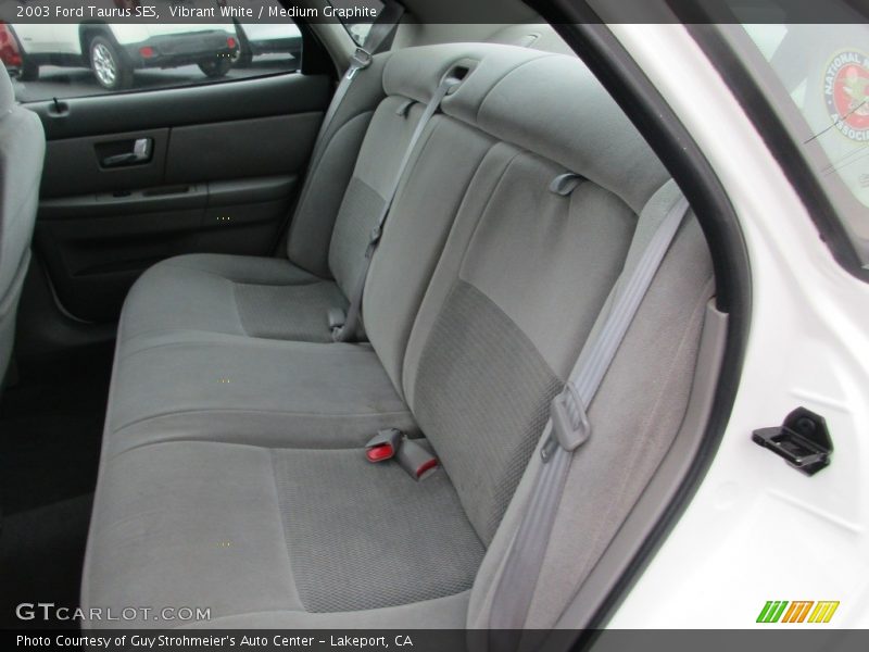 Vibrant White / Medium Graphite 2003 Ford Taurus SES