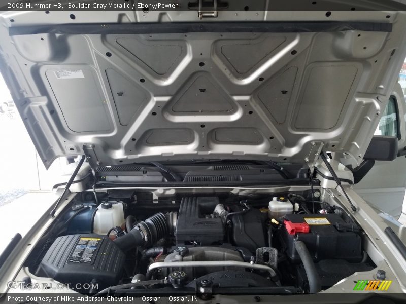 Boulder Gray Metallic / Ebony/Pewter 2009 Hummer H3
