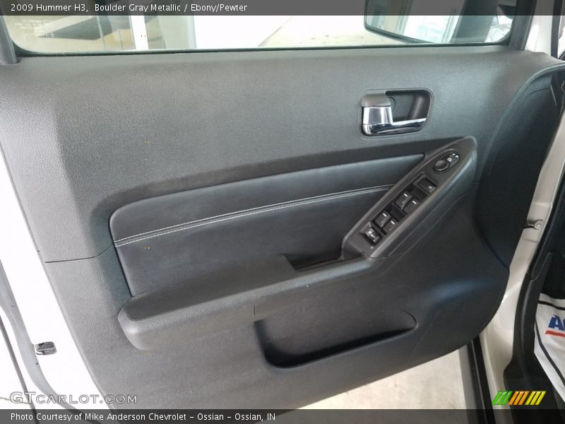 Boulder Gray Metallic / Ebony/Pewter 2009 Hummer H3