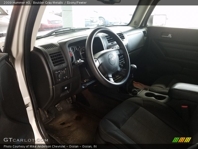 Boulder Gray Metallic / Ebony/Pewter 2009 Hummer H3