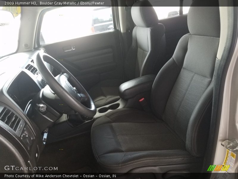 Boulder Gray Metallic / Ebony/Pewter 2009 Hummer H3