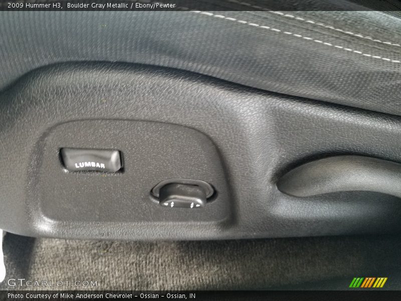 Boulder Gray Metallic / Ebony/Pewter 2009 Hummer H3