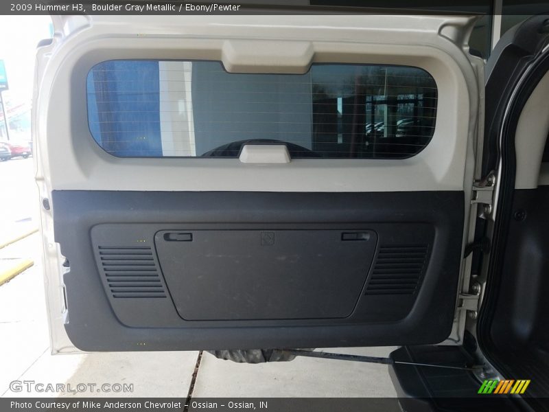 Boulder Gray Metallic / Ebony/Pewter 2009 Hummer H3