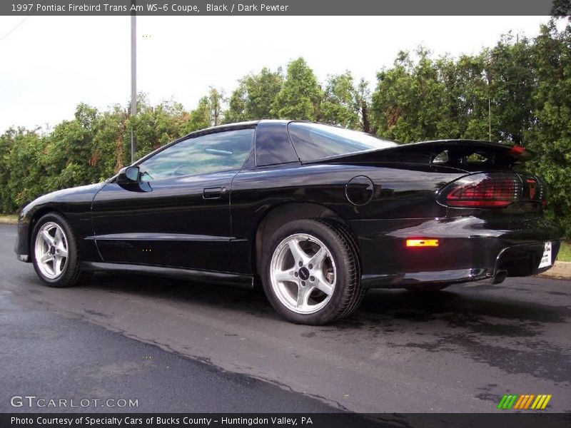 Black / Dark Pewter 1997 Pontiac Firebird Trans Am WS-6 Coupe