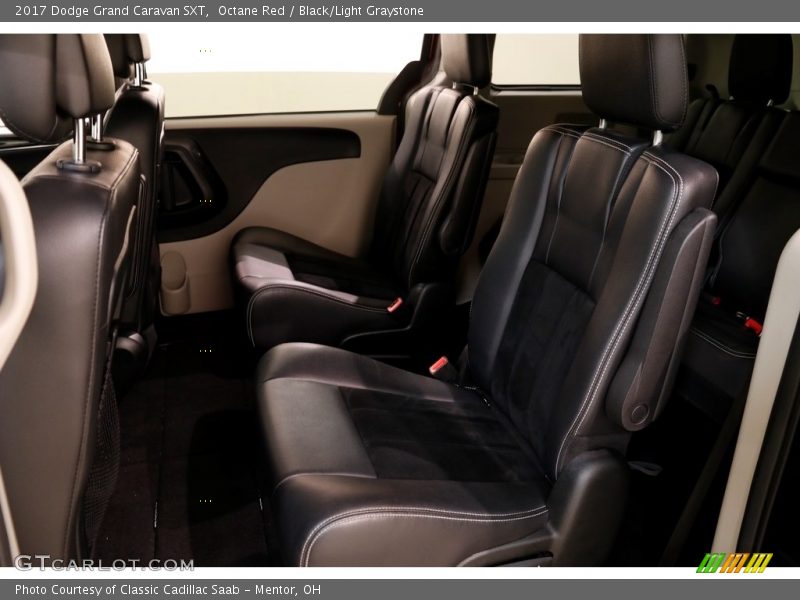 Octane Red / Black/Light Graystone 2017 Dodge Grand Caravan SXT