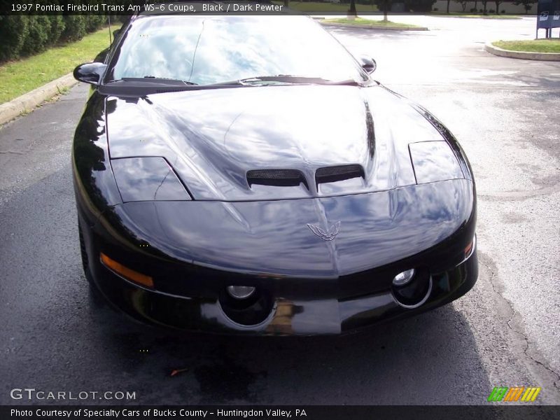 Black / Dark Pewter 1997 Pontiac Firebird Trans Am WS-6 Coupe