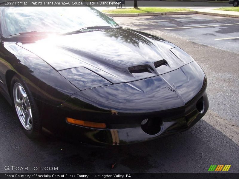 Black / Dark Pewter 1997 Pontiac Firebird Trans Am WS-6 Coupe
