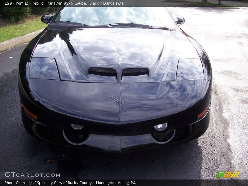 Black / Dark Pewter 1997 Pontiac Firebird Trans Am WS-6 Coupe