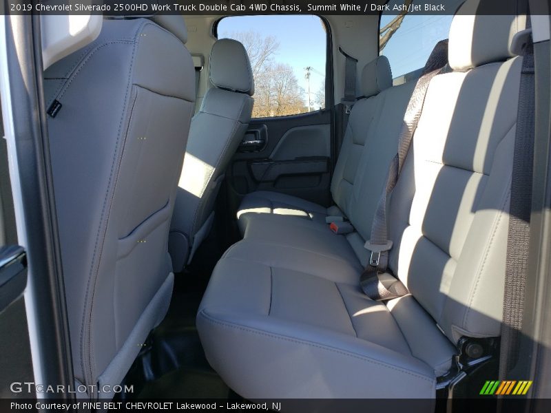 Summit White / Dark Ash/Jet Black 2019 Chevrolet Silverado 2500HD Work Truck Double Cab 4WD Chassis