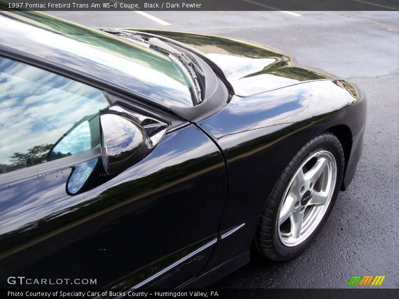 Black / Dark Pewter 1997 Pontiac Firebird Trans Am WS-6 Coupe