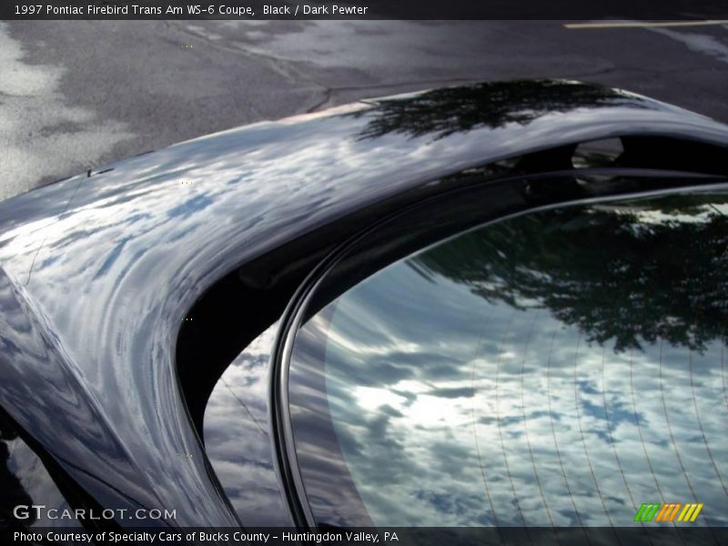 Black / Dark Pewter 1997 Pontiac Firebird Trans Am WS-6 Coupe
