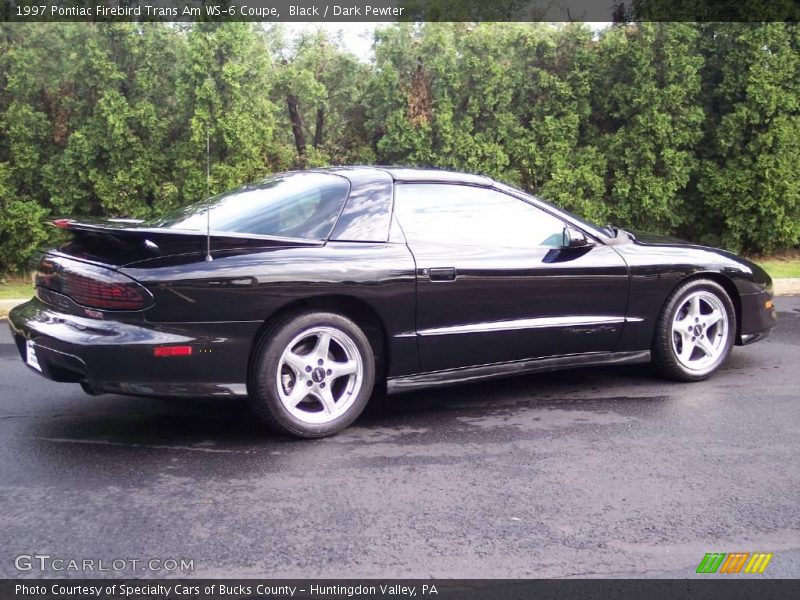 Black / Dark Pewter 1997 Pontiac Firebird Trans Am WS-6 Coupe