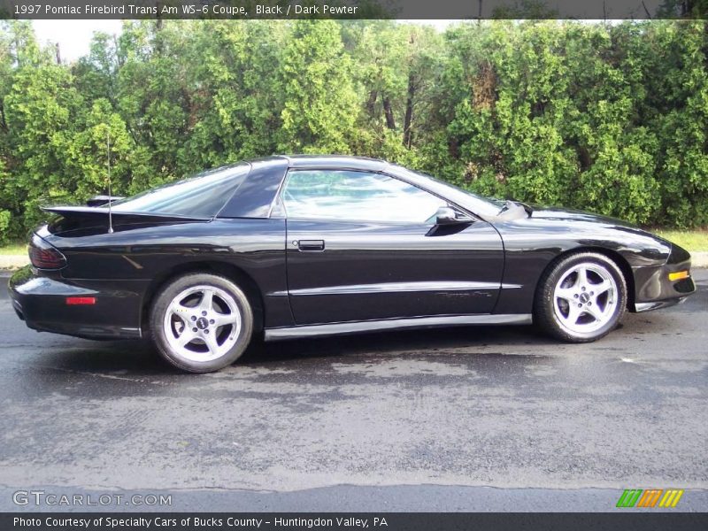 Black / Dark Pewter 1997 Pontiac Firebird Trans Am WS-6 Coupe