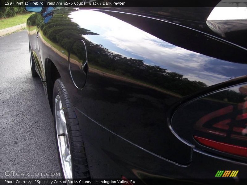 Black / Dark Pewter 1997 Pontiac Firebird Trans Am WS-6 Coupe