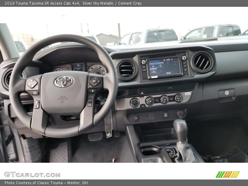 Dashboard of 2019 Tacoma SR Access Cab 4x4