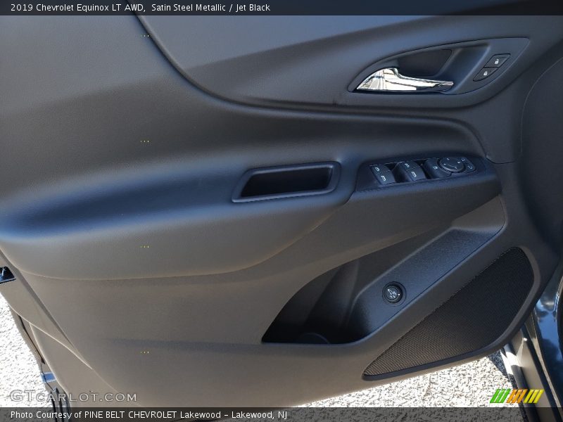 Satin Steel Metallic / Jet Black 2019 Chevrolet Equinox LT AWD