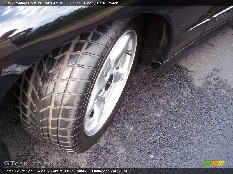 Black / Dark Pewter 1997 Pontiac Firebird Trans Am WS-6 Coupe
