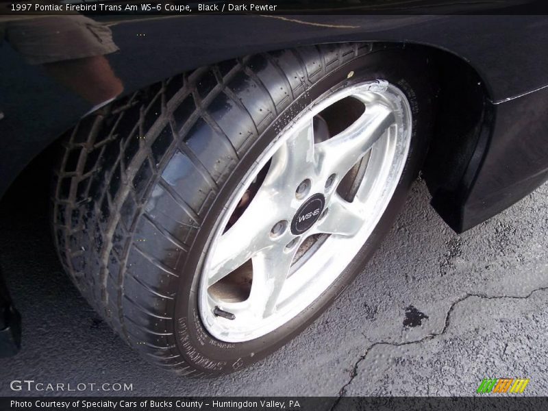 Black / Dark Pewter 1997 Pontiac Firebird Trans Am WS-6 Coupe