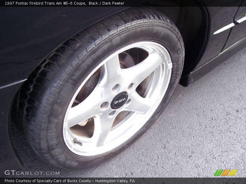 Black / Dark Pewter 1997 Pontiac Firebird Trans Am WS-6 Coupe