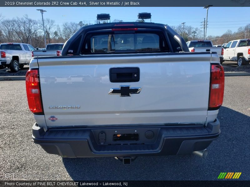 Silver Ice Metallic / Jet Black 2019 Chevrolet Colorado ZR2 Crew Cab 4x4
