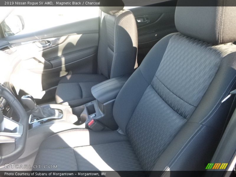 Magnetic Black / Charcoal 2019 Nissan Rogue SV AWD