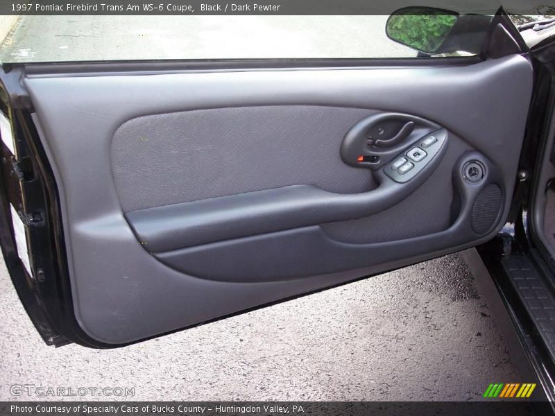 Black / Dark Pewter 1997 Pontiac Firebird Trans Am WS-6 Coupe