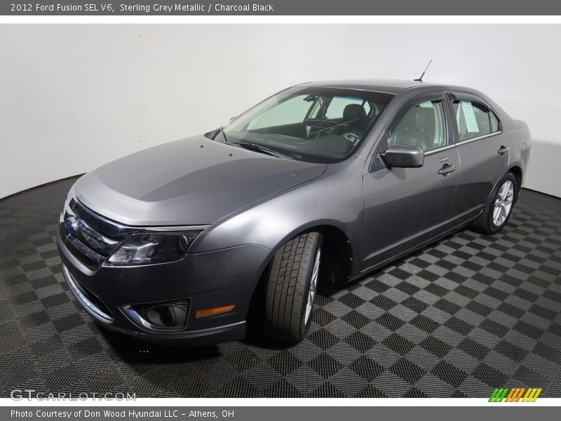 Sterling Grey Metallic / Charcoal Black 2012 Ford Fusion SEL V6